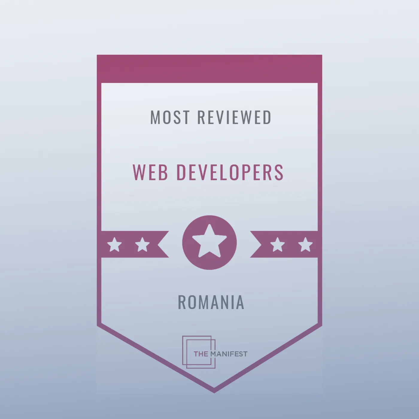 The Manifest Recognizes Inventiff. As one of the Most Reviewed Web Developers in Romania
