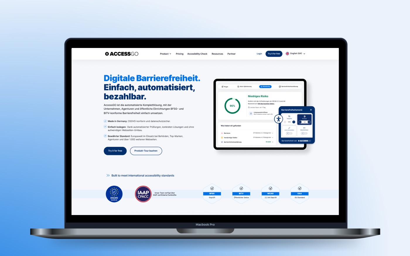 AccessGO accessibility platform