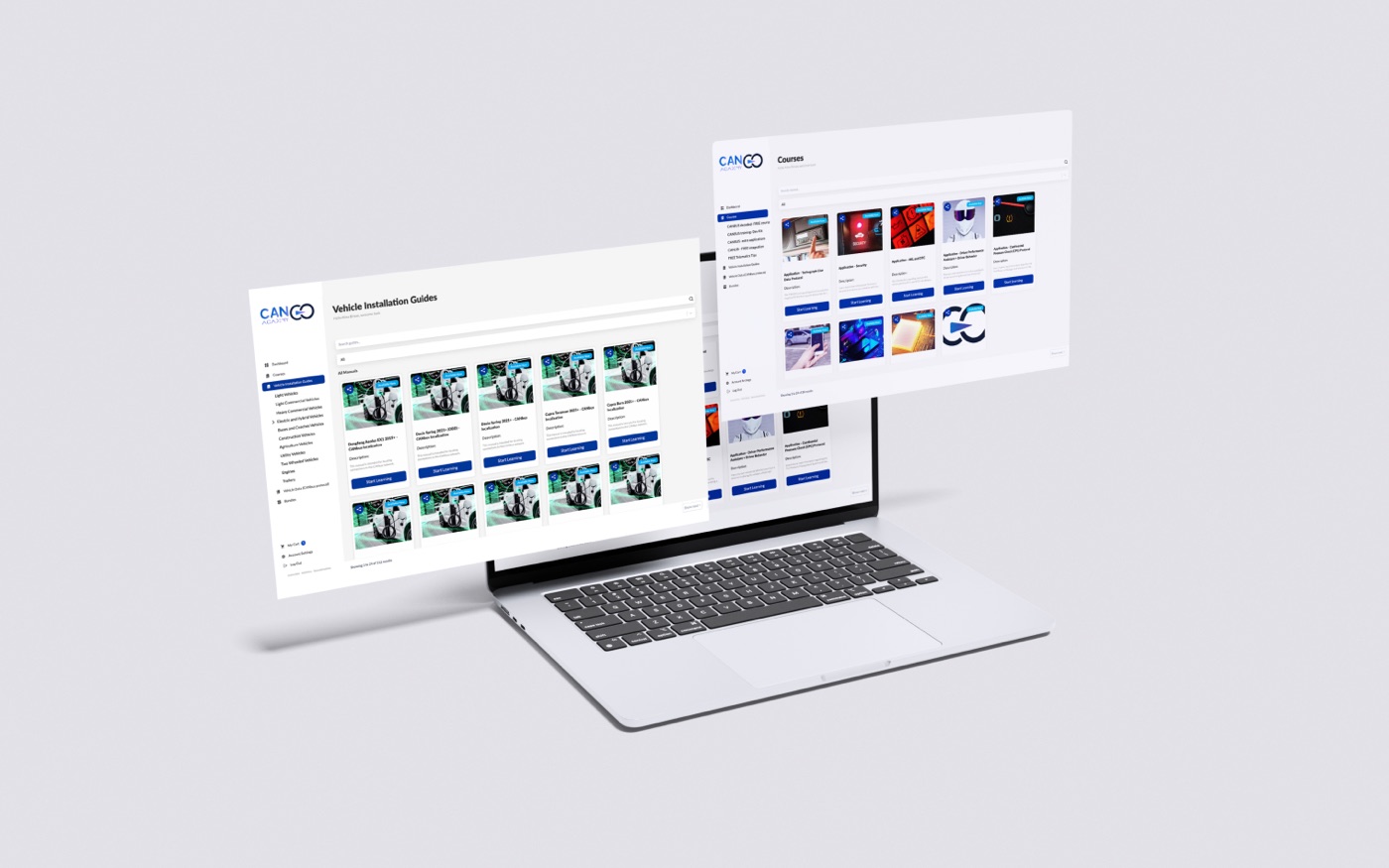 CANGO Mobility: The CANbus library, organised by vehicle.