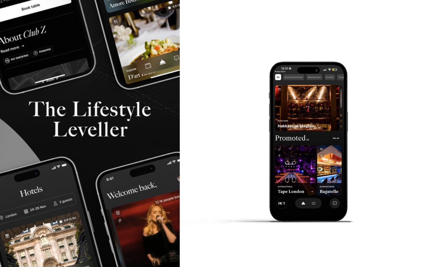HCT Concierge: Collections, and the venues inside them.