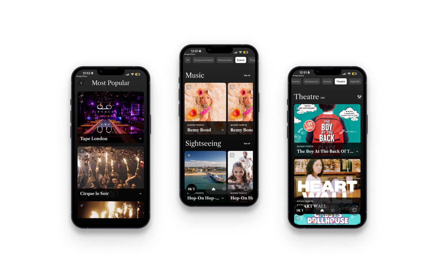 The HCT Concierge mobile app